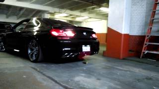 2013 BMW M6 F13 Exhaust  Snap Crackle Pop Time [upl. by Yuh]