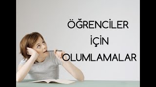 Öğrenciler İçin Olumlamalar [upl. by Amis]