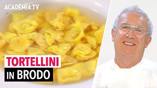 Tortellini in brodo di Igles Corelli Comfort Food definitivo della tradizione emiliana [upl. by Dualc]