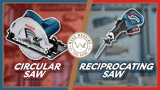 Circular Saw vs Reciprocating Saw  Which is Best for You [upl. by Ardnaek273]