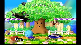 Super Smash Bros Melee Akaneia Build 091 AllStar Mode on Normal With Sonic [upl. by Colson]