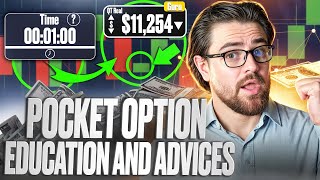 🔥 POCKET OPTION  EDUCATION AND ADVICES FOR TRADING  Pocket Option Website  Pocket Option [upl. by Cynera710]