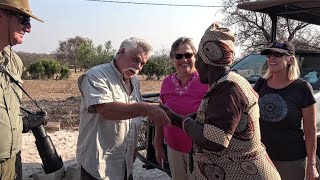 Botswana Mabele village home visit [upl. by Tiffanie]