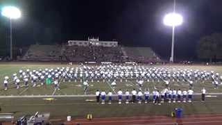 2015 09 04 Gahanna Lincoln Marching Band JOURNEY halftime show [upl. by Enomrej]