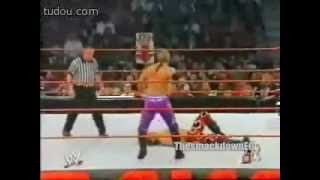 WWE RAW 2003 Chris Jericho amp Triple H vs Booker T amp Shawn Micheals Pt1 [upl. by Neumann]