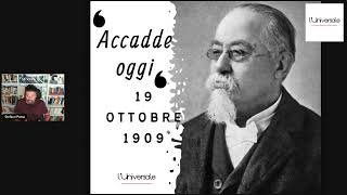 Accadde oggi 19 ottobre 1909 Morte di Cesare Lombroso [upl. by Crow]