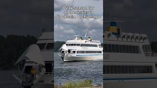 Peak season for all the ferries in the Stockholm Archipelago  Waxholmsbolaget  Sweden 🇸🇪 [upl. by Fitton502]