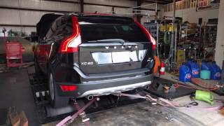 2010 Volvo XC60 T6 AWD Dyno Run Rear View [upl. by Noitna128]