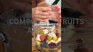 COMPOTE DE FRUITS ANTIGASPI recette recipe fruit [upl. by Hanima387]