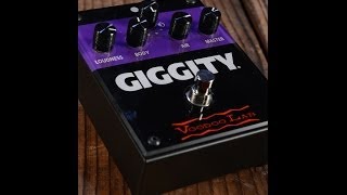 Voodoo Lab Giggity  Analog Mastering Preamp Pedal [upl. by Nerita865]