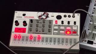 KORG VOLCA SAMPLE 2 HIPHOP BEAT [upl. by Onitnatsnoc280]