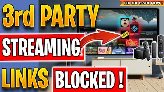 🔴WARNING 3rd Party Streaming Links are being BLOCKED [upl. by Adian]