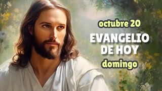 LECTURAS DEL DÍA DE HOY DOMINGO 20 de octubre de 2024  EVANGELIO DE HOY  Hermano Andrés [upl. by Berthoud]