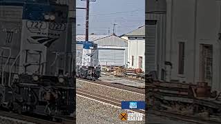 Amtrak Ballast Train with GP38 Power at Paradise PA [upl. by Asreht837]