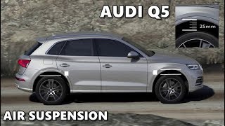 2017 Audi Q5 Air Suspension System Explained [upl. by Polloch]