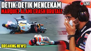 BREAKING NEWS🔥TIKUNGAN 7 SIRKUIT MANDALIKA MAKIN HOROR MARQUEZ ALAMI HIGHSIDE CRASH PALING BRUTAL🔥 [upl. by Clevie]