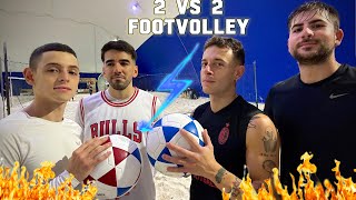 FOOTVOLLEY 2 vs 2  Ci alleniamo per il TORNEO [upl. by Naus]