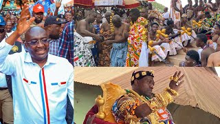 Bawumia’s Arrival at Akuapem Odwira Festival As Beautiful Cultural Display Follows  Watch [upl. by Gwenette302]