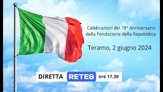 Teramo  78° Anniversario della proclamazione della Repubblica Italiana [upl. by Ibba538]