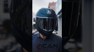 Agv K6 Solid Petrolio Matt Kapalı Kask agv helmet [upl. by Payson]