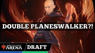 DOUBLE PLANESWALKER  MTG Foundations Draft  MTG Arena [upl. by Elgar]