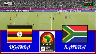 LIVE🔴 Uganda vs South Africa  2025 Africa Cup of Nations Qualifying Group Stage  Pes 21 [upl. by Berta187]