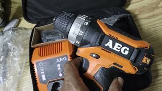 AEG battery drill machine 12v [upl. by Seraphim]