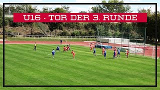 Kreative EckballVariante  Mauro Hämmerle AKA Hypo Vorarlberg U16  ÖFB Jugendliga U16 [upl. by Ronna]