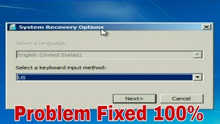 HOW to Fix System Recovery Option in windows 7  startup repair couldnt repair this computer tech [upl. by Brawley]