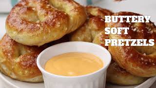 The BEST Homemade Soft Pretzels Recipe [upl. by Bate]