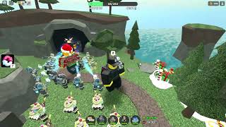 Freezing towers and supports molten win  Roblox Tower Defense Simulator [upl. by Akinnej]