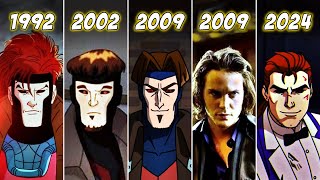 Gambit Evolution in Movies amp Cartoons 19922024  XMen 97 [upl. by Oscar989]