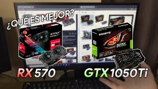 RX 570 vs GTX 1050 Ti ¿Que es mejor [upl. by Rosaleen853]