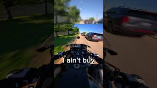 🧍‍♂️Moment motorcycle funny lol viralvideo biker bikelife [upl. by Leffen982]