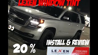 LEXEN WINDOW TINT INSTALL amp REVIEW [upl. by Hickie]