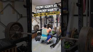 Front Squats vs Zercher Squats Which is Better For YOU 🤔 [upl. by Amelina186]