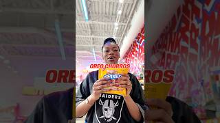 Limited Edition Oreos Churro review snackvideo tastetest candyshop [upl. by Delila]