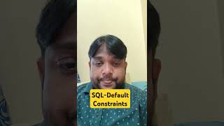 Default constraint in SQL Interview question for data analyst data scientist database developer [upl. by Schellens]