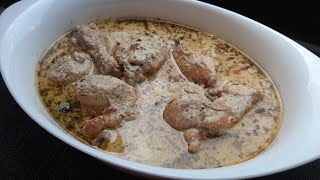 Kashmiri Chicken Yakhni  Kokur Yakhin  chicken in yogurt gravy [upl. by Xaviera]