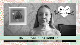 Girlguiding UK  Interest Badge Work  Be Prepared 72 Hour Bag [upl. by Nahtaj24]