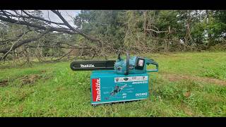 Makita 36volt Brushless Chainsaw DUC400Z [upl. by Oal]