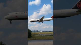 Air Canada 767 cargo landing Toronto planespotting [upl. by Shelby937]