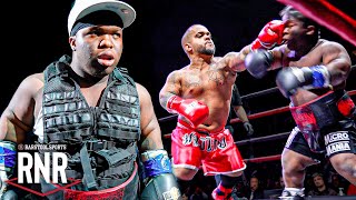 Dwarf 50 Cent Impersonator Settles Beef In The Ring [upl. by Ritchie]