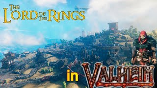 Minas Tirith inspired vanilla mega build in Valheim 48000 instances [upl. by Benn]