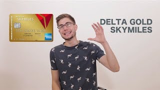 Delta Gold SkyMiles Credit Card 💺 Benefits Worth it  American Express [upl. by Yerkovich]