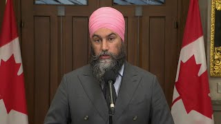 NDP reacts to government’s 2023 fall economic statement – November 21 2023 [upl. by Psyche]