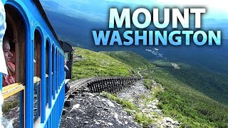 Cog Railway To The Summit Of MOUNT WASHINGTON [upl. by Rosenbaum]