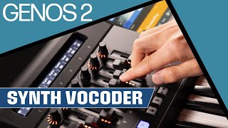 Yamaha Genos 2 Vocoder Demo [upl. by Sebastian]