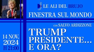 TRUMP PRESIDENTE E ORA Con Salvo Ardizzone [upl. by Kevon]