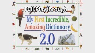 My First Incredible Amazing Dictionary 20 Full Playthrough 1080p [upl. by Lustick]